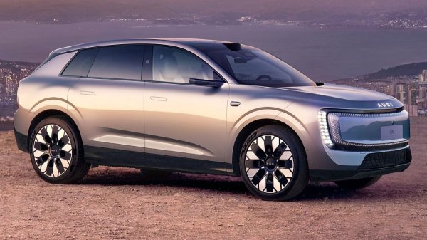 Кроссовер AUDI E7X дебютировал в Китае
