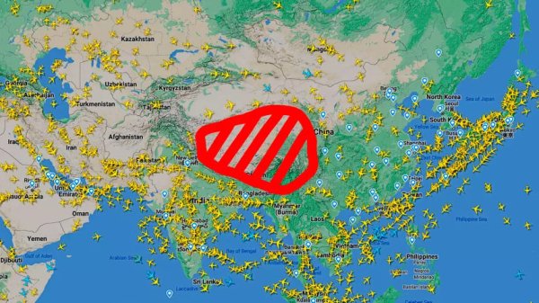 Почему самолёты обходят Тибет: реальная причина, о которой редко говорят пассажирам