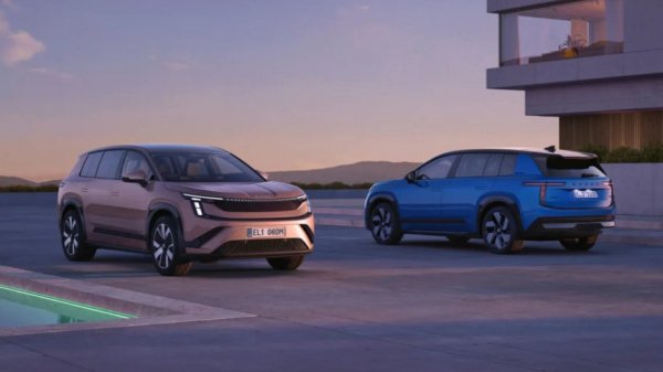 Представлен флагманский электрический кроссовер Skoda Peaq