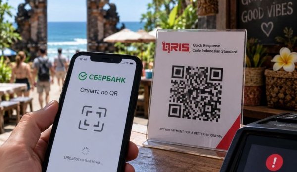 QR не прошел: туристы на Бали отметили сбои при оплате через банковское приложение QR не прошел: туристы на Бали отметили сбои при оплате через банковское приложение